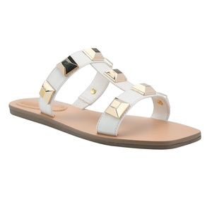 Marc Fisher Bonis Sandal Ivory Womens 9